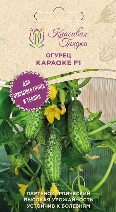 Огурец Караоке F1 (Красивая Грядка)