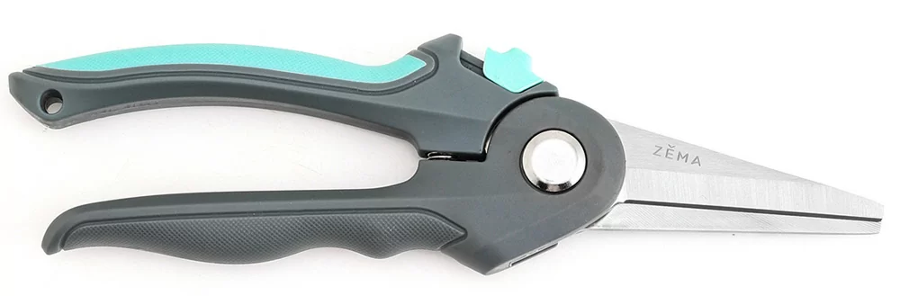 Профессиональный садовый секатор с прямыми лезвиями "ZEMA" 2006